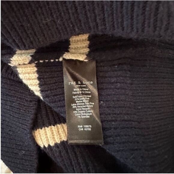 Rag & bone nautical sweater-AA7 - Picture 10 of 10